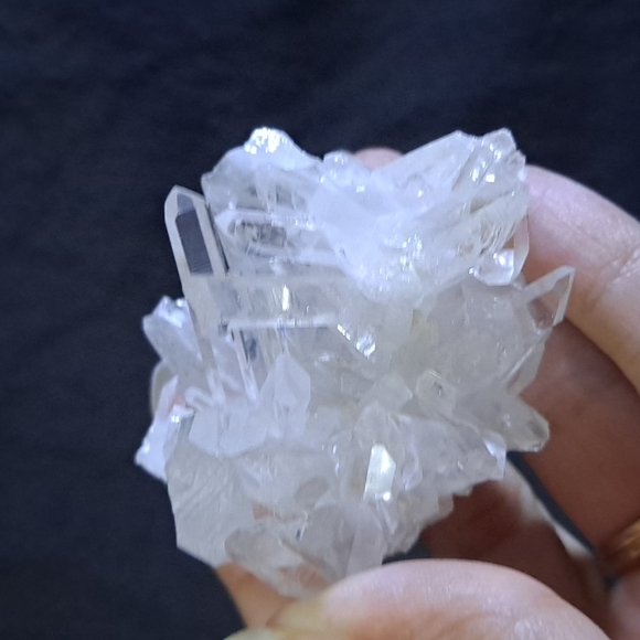 Gem Quartz Crystal Cluster - Picture 3 of 7